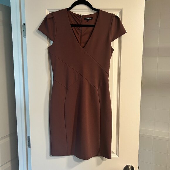 Express Mauve Mini Dress Size Small - Picture 1 of 3